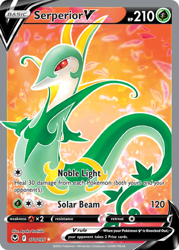 Serperior V - Silver Tempest 170