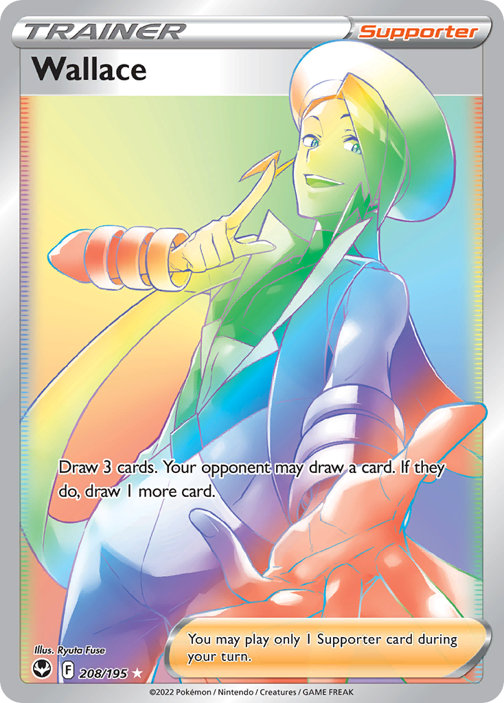 Wallace – Silver Tempest 208/195 Pokémon card