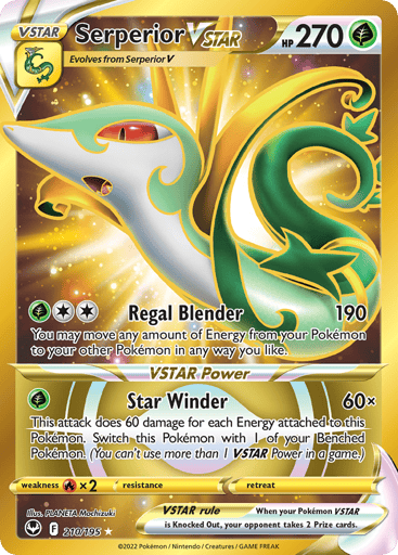 Serperior VSTAR - Silver Tempest 210