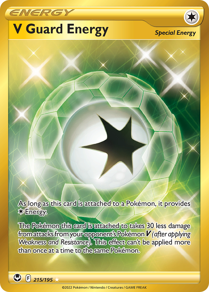 V Guard Energy – Silver Tempest 215/195 Pokémon card