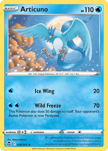 Articuno - Silver Tempest 36