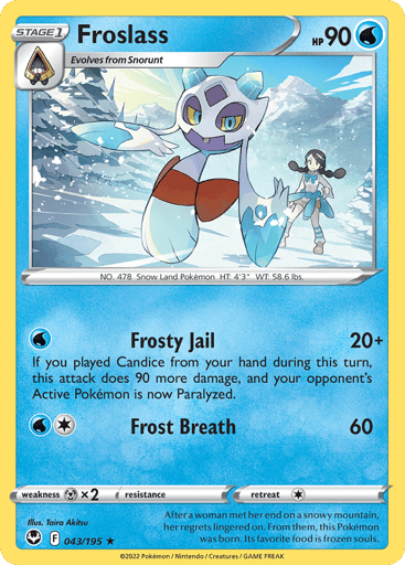 Froslass - Silver Tempest 43