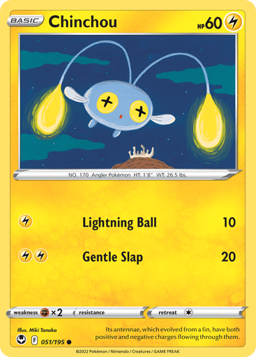 Chinchou - Silver Tempest 51