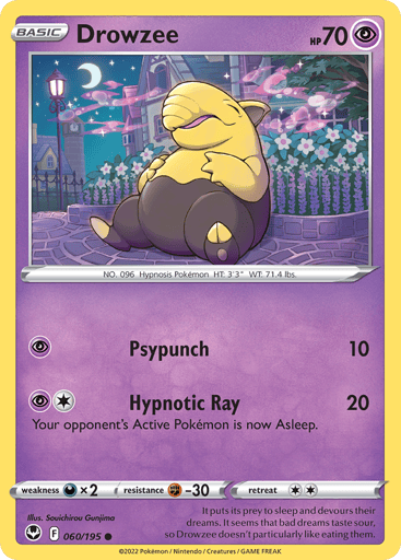 Drowzee - Silver Tempest 60