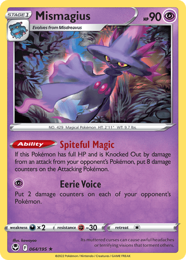 Mismagius - Silver Tempest 64