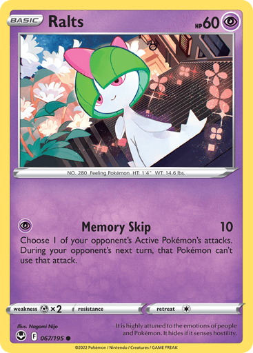 Ralts - Silver Tempest 67