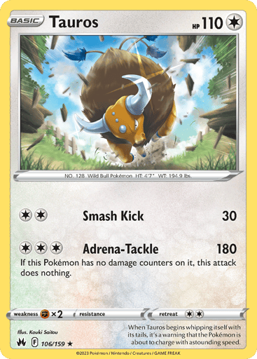 Tauros - Crown Zenith 106