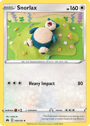 Snorlax - Crown Zenith 109