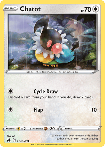 Chatot - Crown Zenith 112