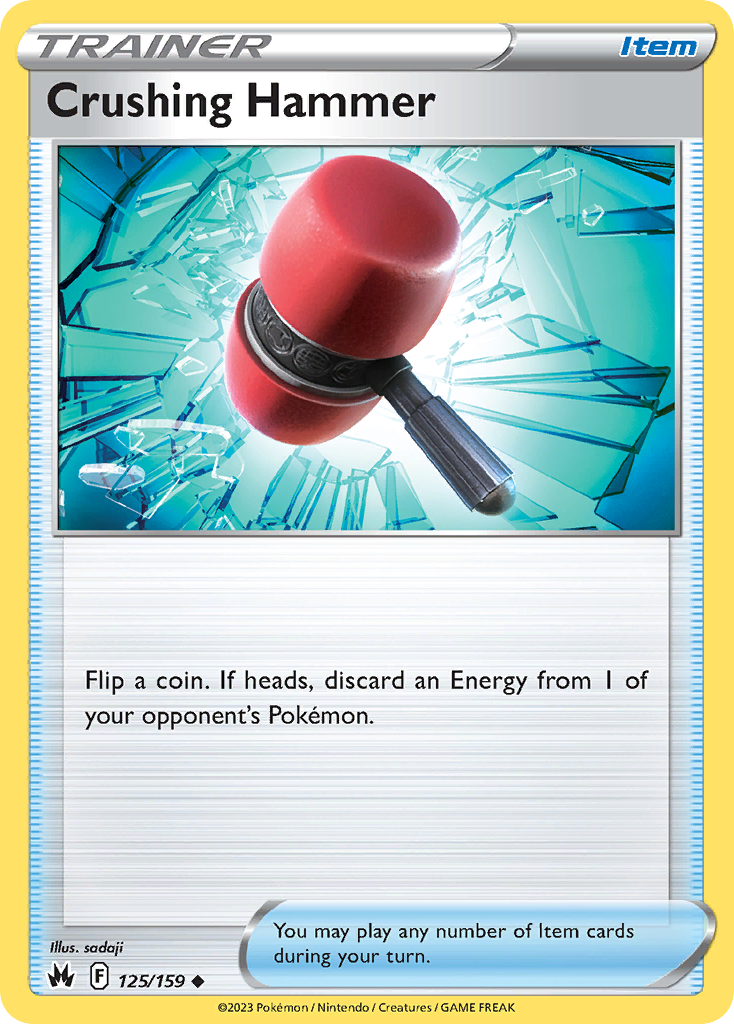 Crushing Hammer – Crown Zenith 125/159 Pokémon card