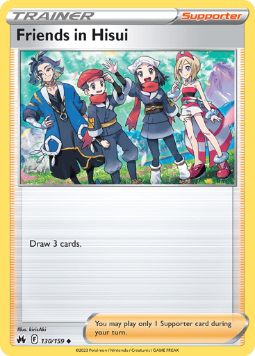 Friends in Hisui - Crown Zenith 130