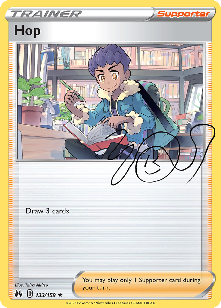 Hop – Crown Zenith 133/159 Pokémon card