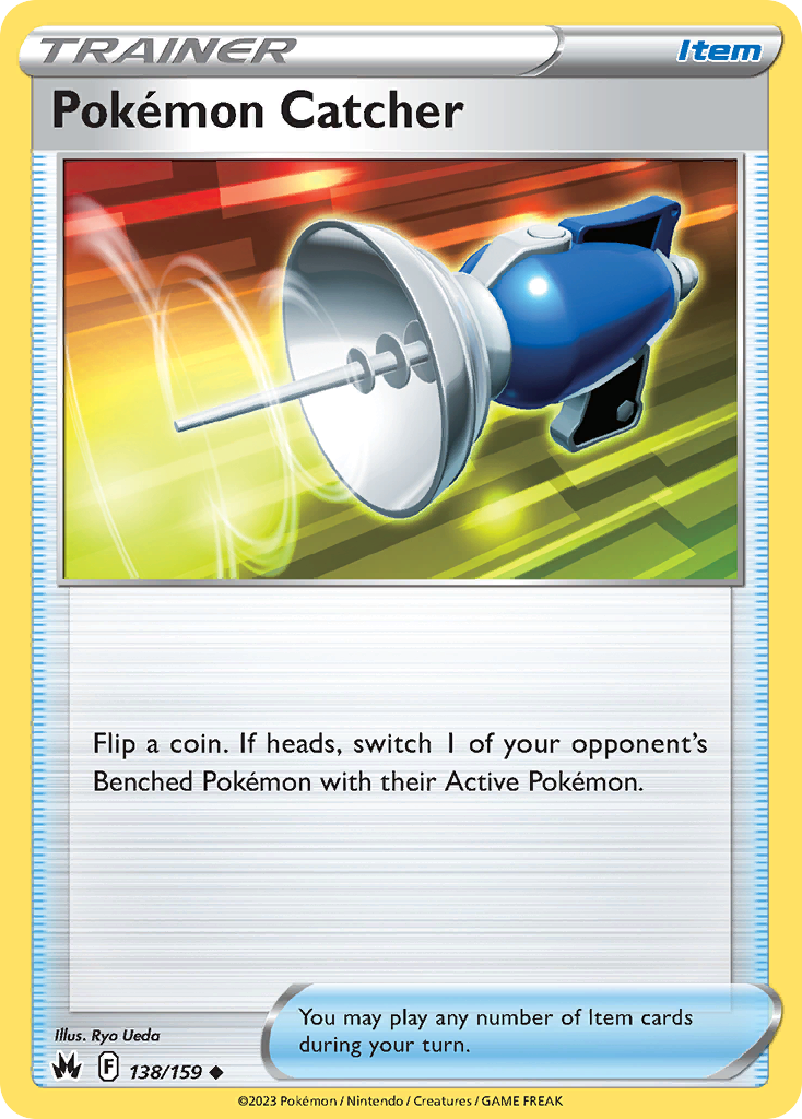 Pokémon Catcher – Crown Zenith 138/159 Pokémon card
