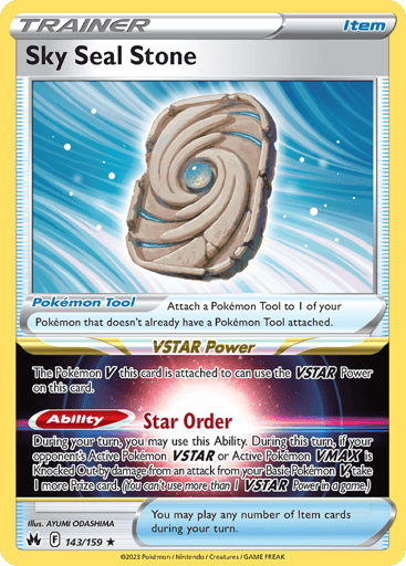 Sky Seal Stone - Crown Zenith 143