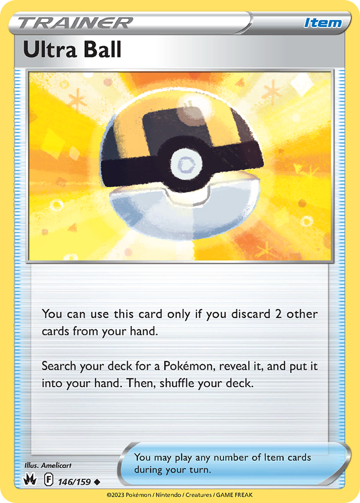 Ultra Ball – Crown Zenith 146/159 Pokémon card