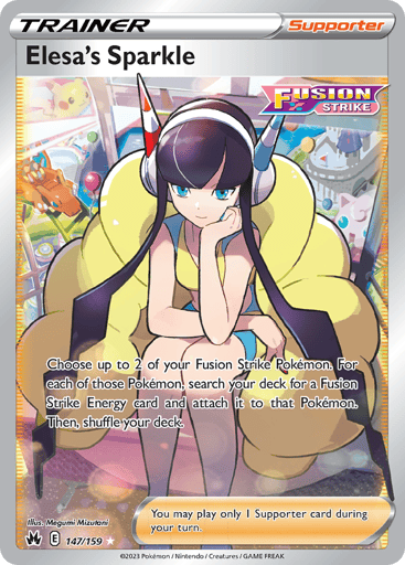 Elesa's Sparkle - Crown Zenith 147