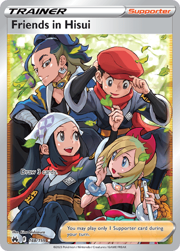 Friends in Hisui - Crown Zenith 148
