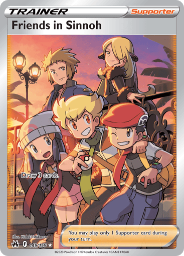 Friends in Sinnoh - Crown Zenith 149