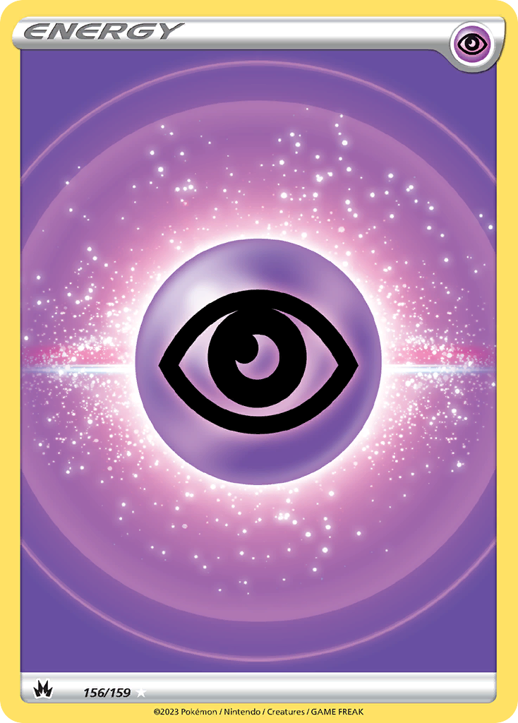Psychic Energy – Crown Zenith 156/159 Pokémon card
