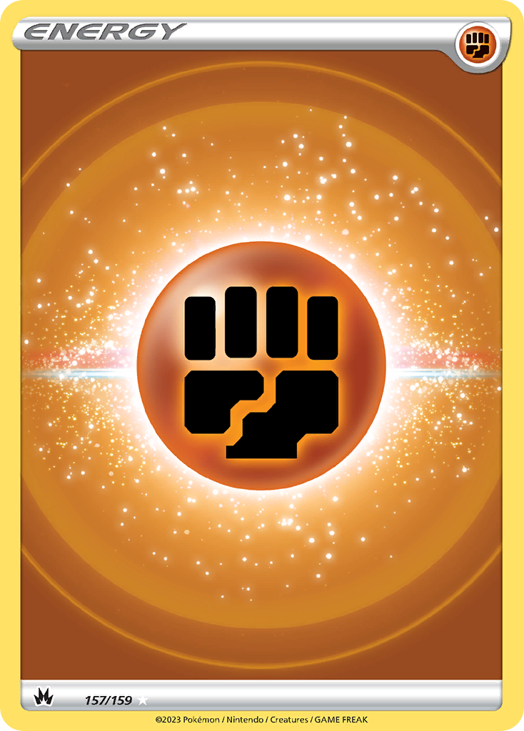 Fighting Energy – Crown Zenith 157/159 Pokémon card