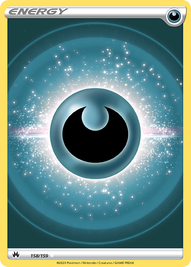 Darkness Energy – Crown Zenith 158/159 Pokémon card