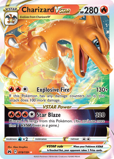 Charizard VSTAR - Crown Zenith 19
