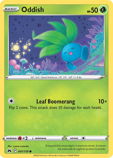 Oddish - Crown Zenith 1