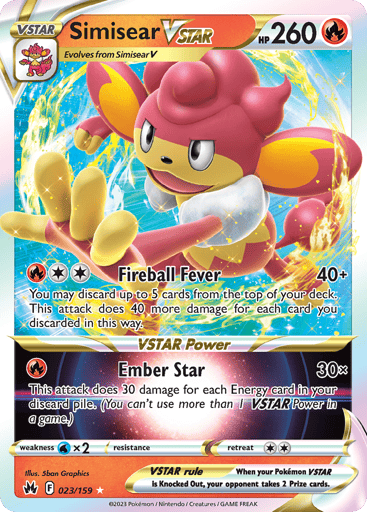 Simisear VSTAR - Crown Zenith 23