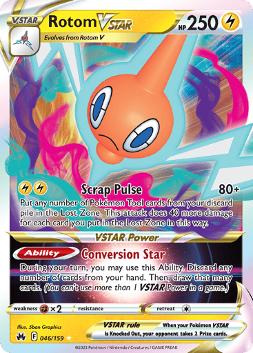 Rotom VSTAR - Crown Zenith 46