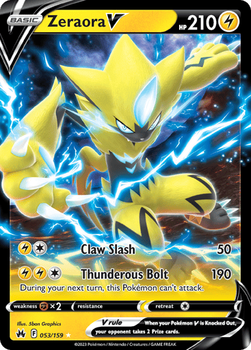 Zeraora V - Crown Zenith 53
