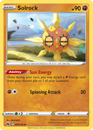 Solrock - Crown Zenith 69