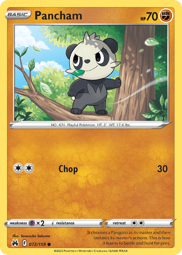 Pancham - Crown Zenith 72