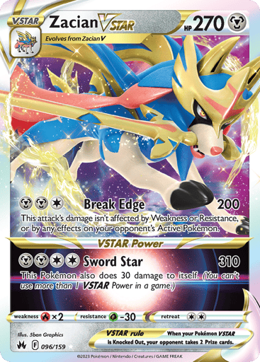 Zacian VSTAR - Crown Zenith 96