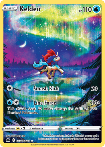 Keldeo - Crown Zenith Galarian Gallery GG07