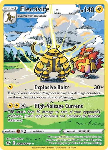 Electivire - Crown Zenith Galarian Gallery GG08