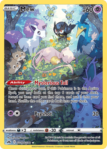 Mew - Crown Zenith Galarian Gallery GG10