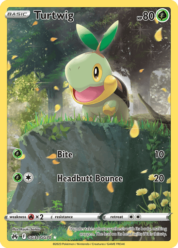 Turtwig - Crown Zenith Galarian Gallery GG31
