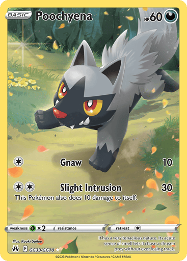 Poochyena - Crown Zenith Galarian Gallery GG33