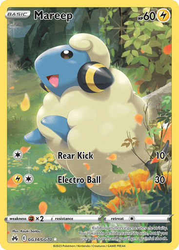 Mareep - Crown Zenith Galarian Gallery GG34