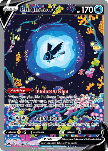 Lumineon V - Crown Zenith Galarian Gallery GG39
