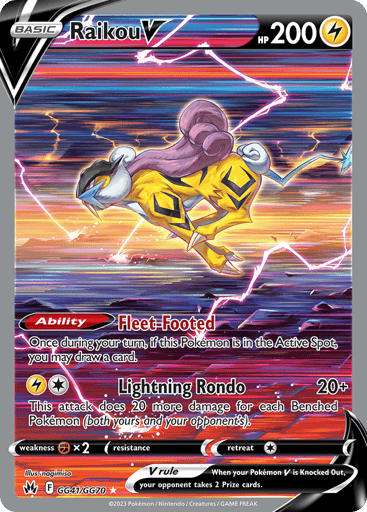 Raikou V - Crown Zenith Galarian Gallery GG41