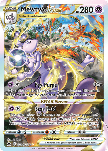 Mewtwo VSTAR - Crown Zenith Galarian Gallery GG44