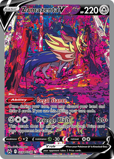 Zamazenta V - Crown Zenith Galarian Gallery GG54