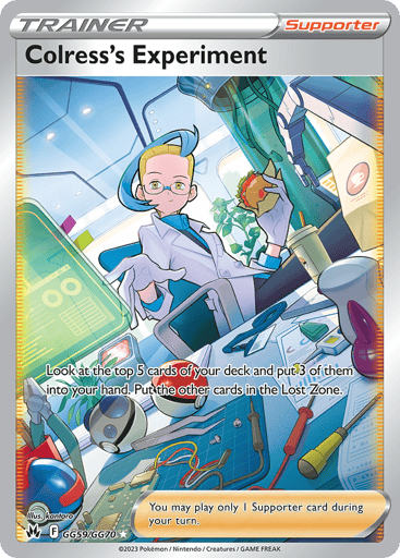 Colress's Experiment - Crown Zenith Galarian Gallery GG59