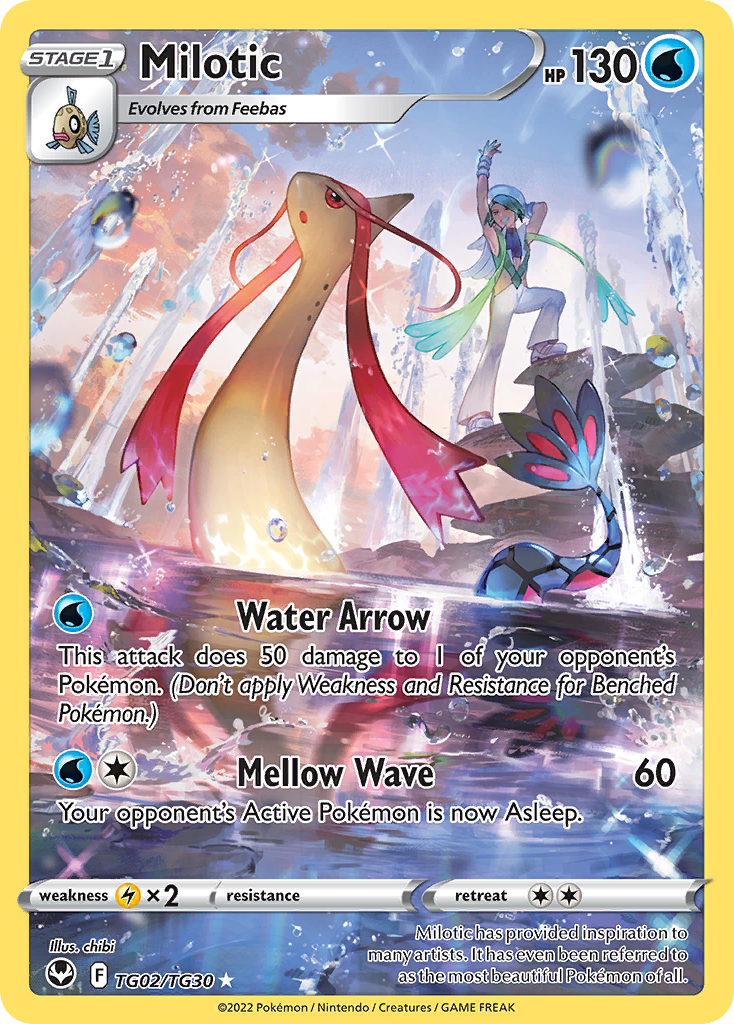 Milotic – Silver Tempest Trainer Gallery TG02/TG30 Pokémon card