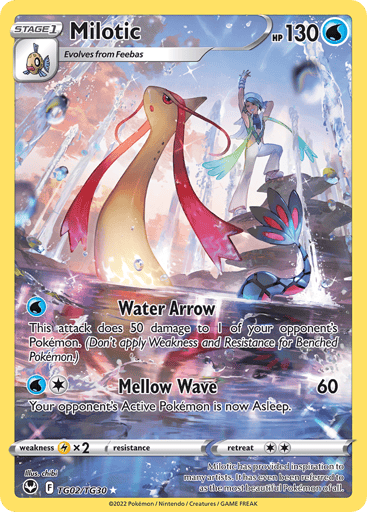 Milotic - Silver Tempest Trainer Gallery TG02