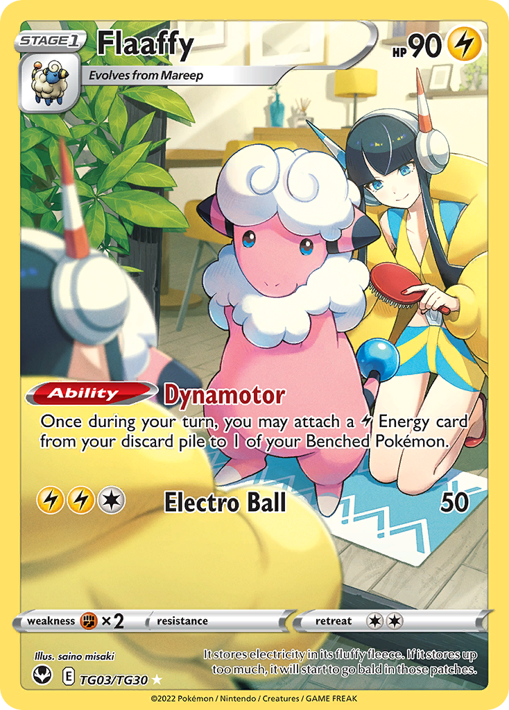 Flaaffy – Silver Tempest Trainer Gallery TG03/TG30 Pokémon card