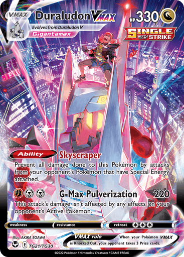 Duraludon VMAX - Silver Tempest Trainer Gallery TG21