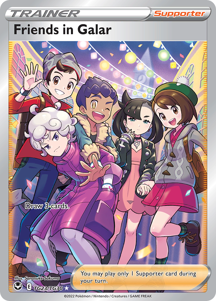 Friends in Galar – Silver Tempest Trainer Gallery TG23/TG30 Pokémon card