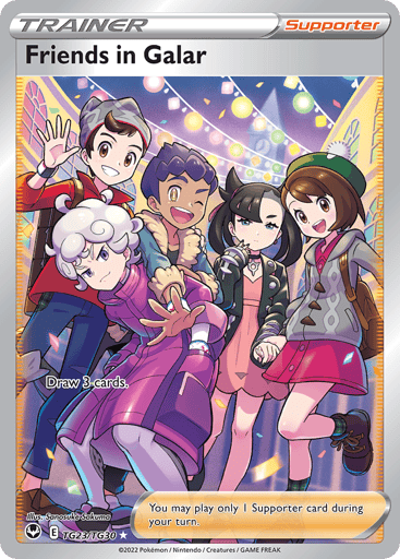 Friends in Galar - Silver Tempest Trainer Gallery TG23